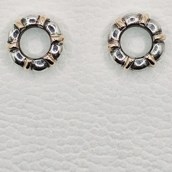 Authentic Pandora Spacers with 14k Gold - Picture 2 of 5